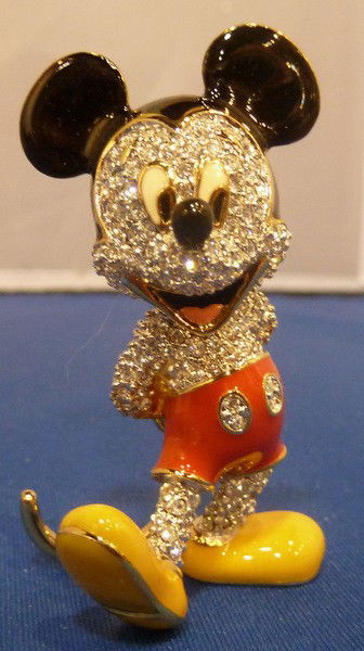 SWAROVSKI LIMITED EDITION MICKEY MOUSE: SWAROVSKI LIMITED EDITION MICKEY MOUSE approx 3" tall; mint in box We can recommend local shipper