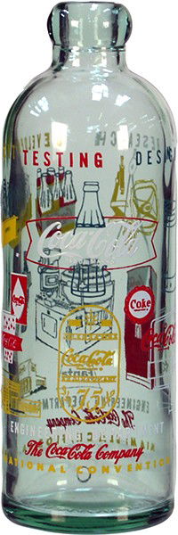 Vintage Commemorative ""Hutchinson Style"" Coca Co: Vintage Commemorative ""Hutchinson Style"" Coca Cola Bottle 1961 National Convention Miami Beach, Florida
