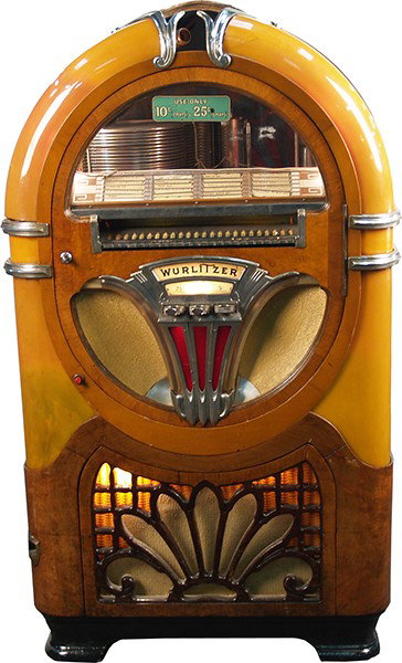 Very Rare Wurlitzer Simplex Model 750C Jukebox c19: Very Rare Wurlitzer Simplex Model 750C Jukebox c1941 MFG By RCA Victor Company, Limited Montreal, Canada w/ keys Not working (as is)