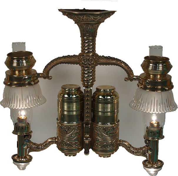 Brass Pullman Silver Palace Car Co Lantern Elect Mar 03 2014 Pace Auctions In Il