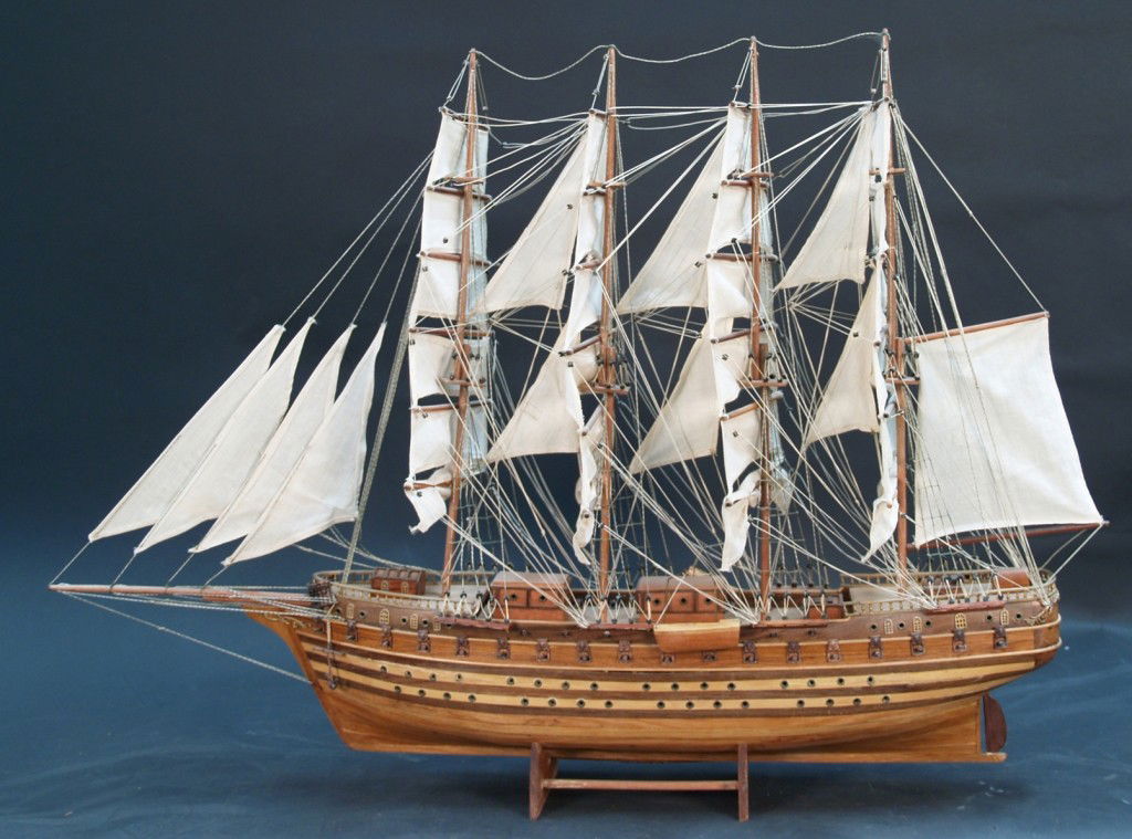 641 Wooden Sailing Frigate Model Ship "JYLANO" Oct 15, 2011