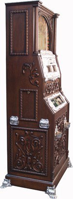 25 Cent Mills Duplex Upright Slot Machine - 2