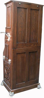 25 Cent Mills Duplex Upright Slot Machine - 4