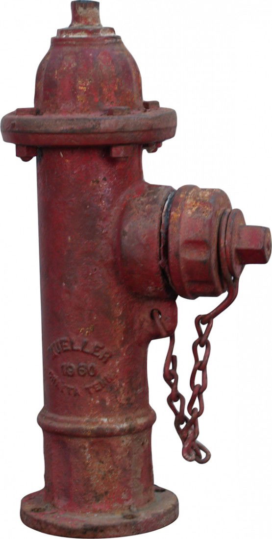 644 Original CastIron Mueller 1960 Fire Hydrant