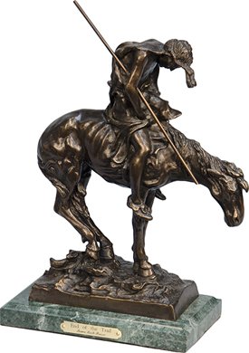 The End Of The Trail James Earle Fraser Sculpture On Jun 01 13 Victorian Casino Antiques Morphy Auctions In Nv