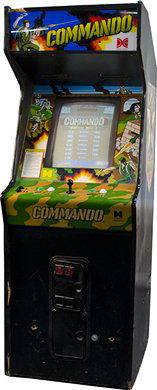25 Cent Data East "Commando" Arcade Video Game c1: 25 Cent Data East "Commando" Arcade Video Game c1985