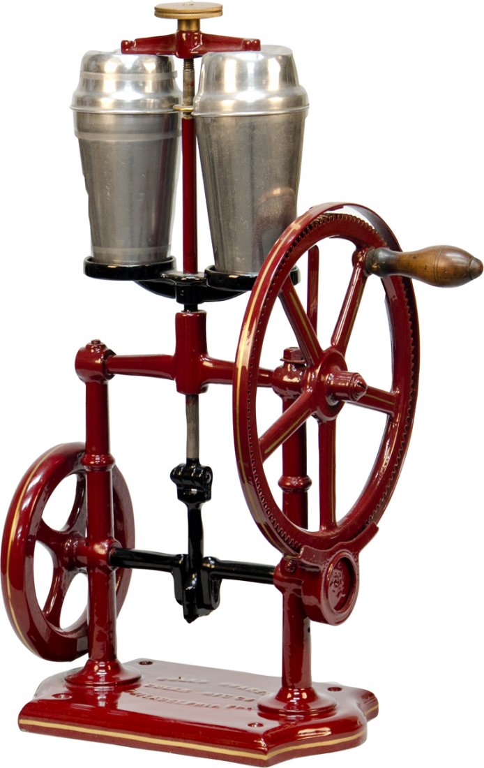 579 Early Countertop "Coles Shaker" Porcelain HandCra