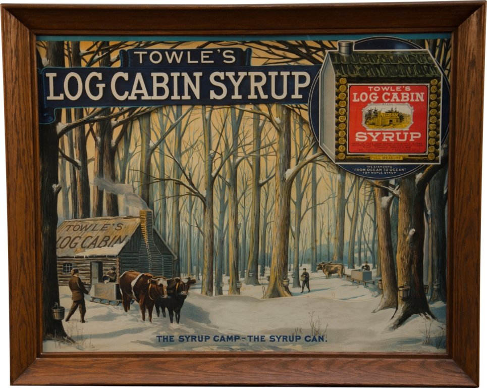 778 Towle S Log Cabin Syrup 3 D Cardboard Print Oct 13 2012