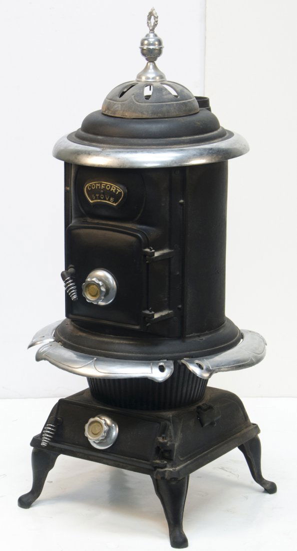 794 CastIron Pot Belly Comfort Stove Lot 0794