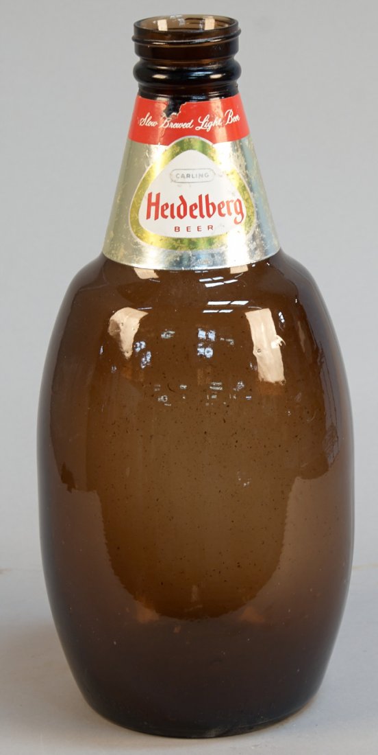 Oversized Glass Carling Heidelberg Beer Bottle Mar 23, 2013