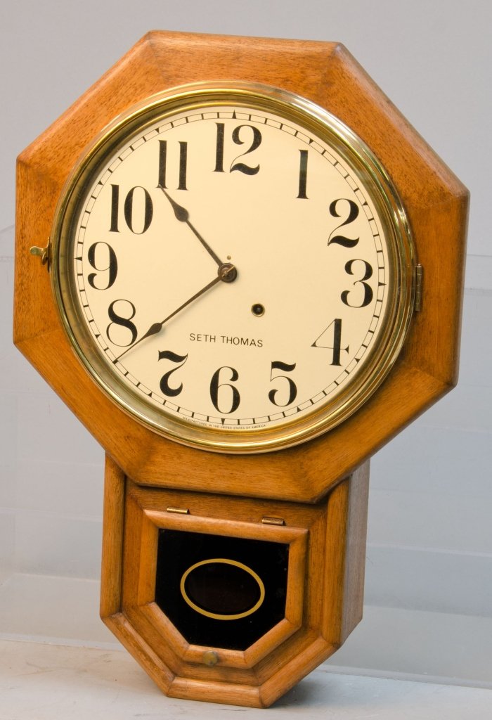 Vintage Seth Thomas 12" Face, Time Only Wall Clock