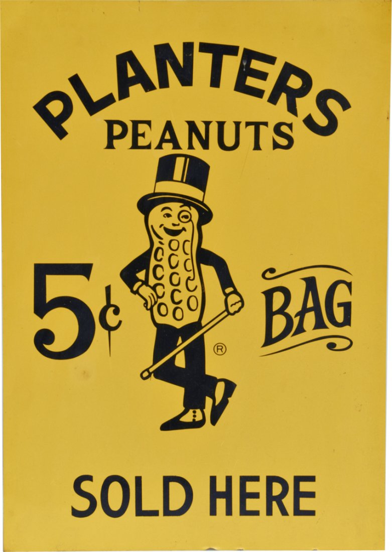 Planters Peanuts Tin Sign Featuring Mr. Peanut1600 x 2254