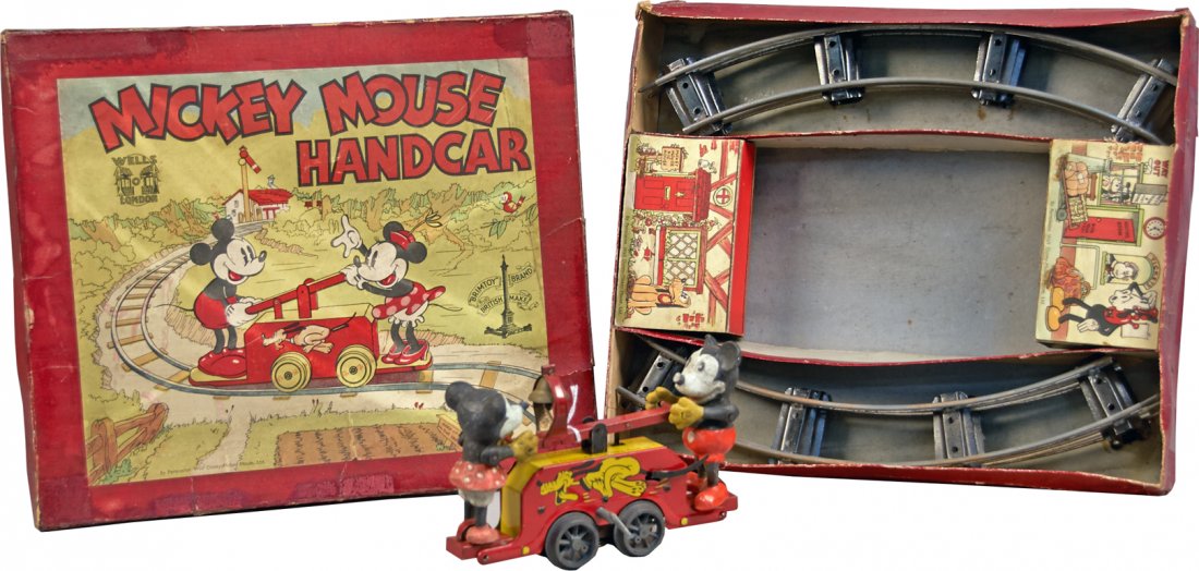 Mickey Mouse Handcar