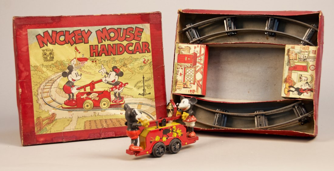 Mickey Mouse Handcar - 2
