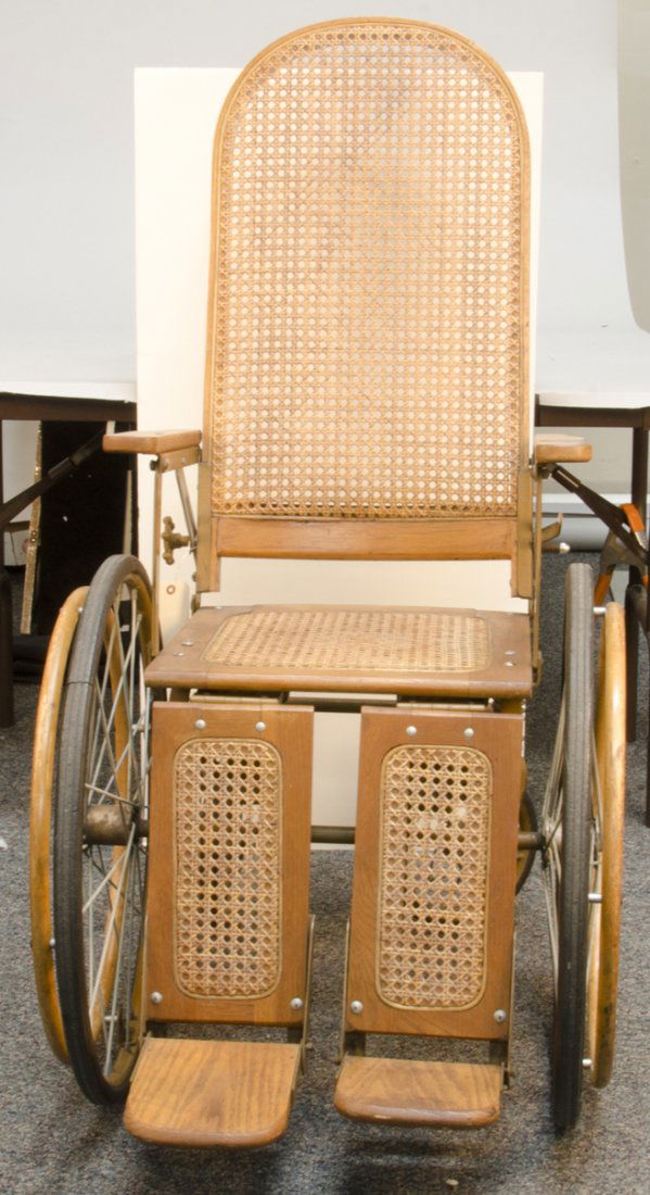 Antique Gendron Wheel Co. Wooden Wheelchair Jun 02, 2013 Victorian
