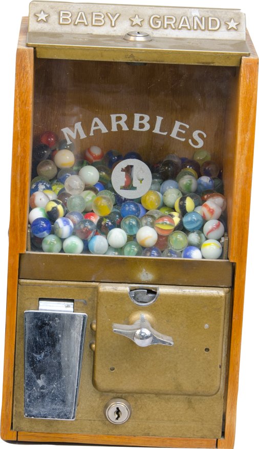 1 Cent Baby Grand Countertop Marble Vending Machine Oct 11