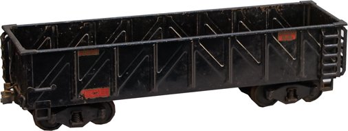 Vintage Buddy "L" Outdoor Railroad Train c1920s: Vintage Buddy "L" Outdoor Railroad Train c1920s - Coal Car No. 70836 - 20"l.