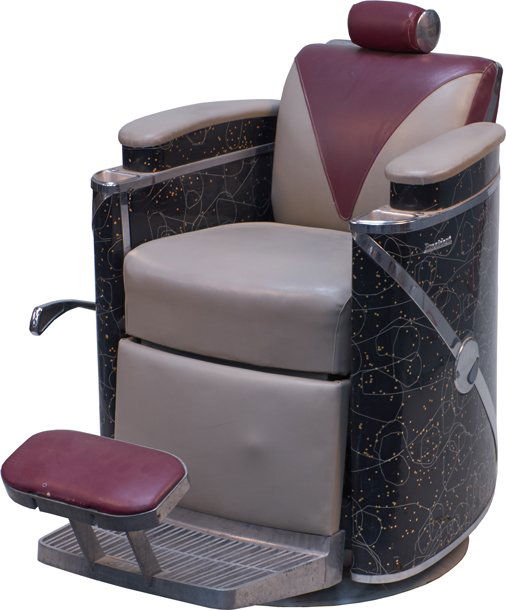 Koken "President" Art Deco Barber Chair