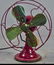 Wagner Early Tabletop Type 9260 Adjustable Electric Fan