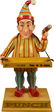 Large Painted Fiberglass Cigar Store "Punch" Figure