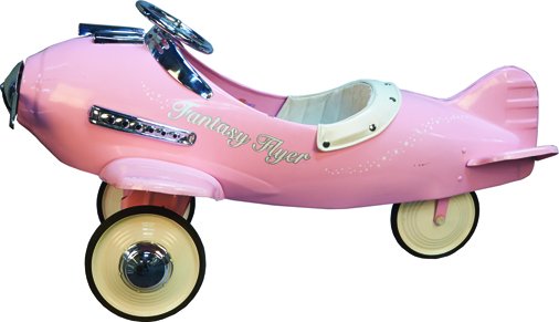 Fantasy Flyer Girl s Pursuit Pedal Car Airplane