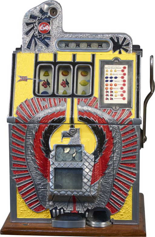 Mills war eagle 5 cent slot machine game Mills war eagle 5 cent slot machine game