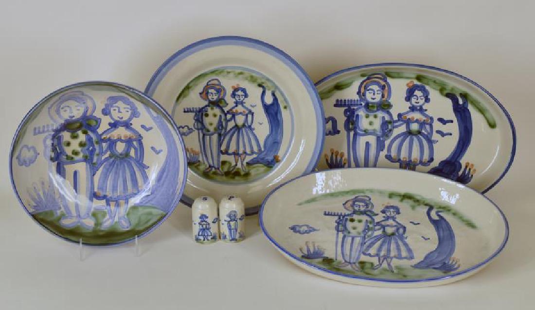 Collection Of M A Hadley Pottery (1 of 1)
