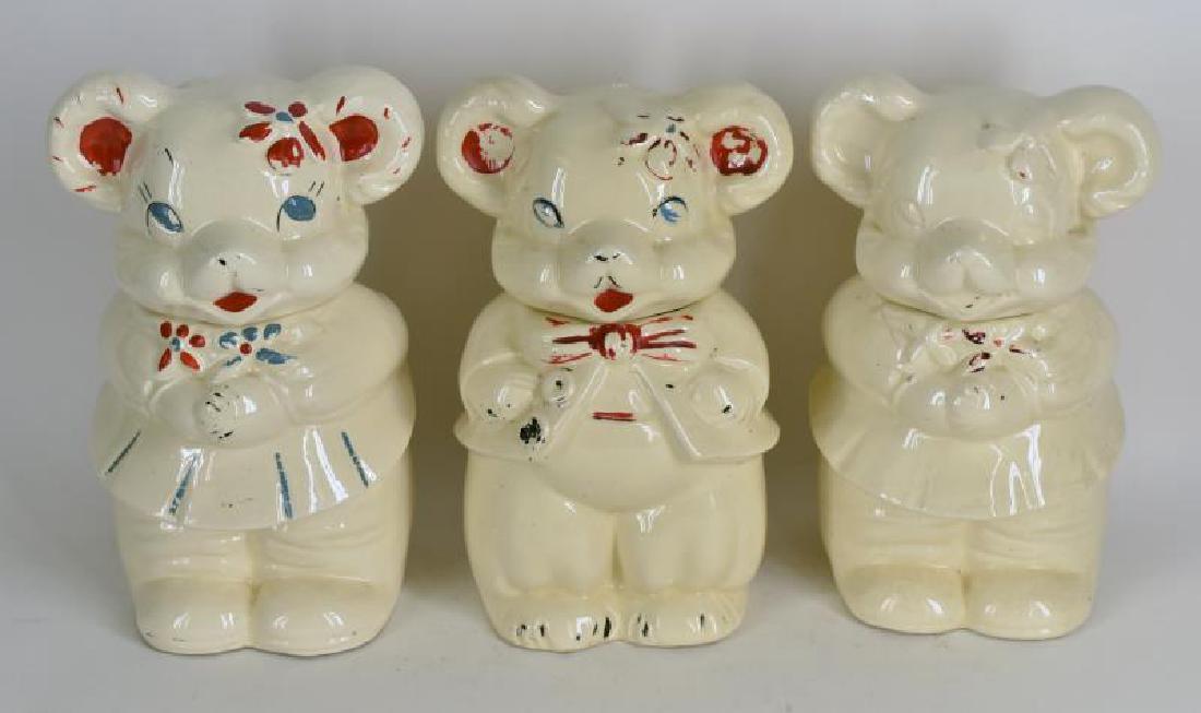 Vintage Two Faced Cookie Jars (1 of 2)