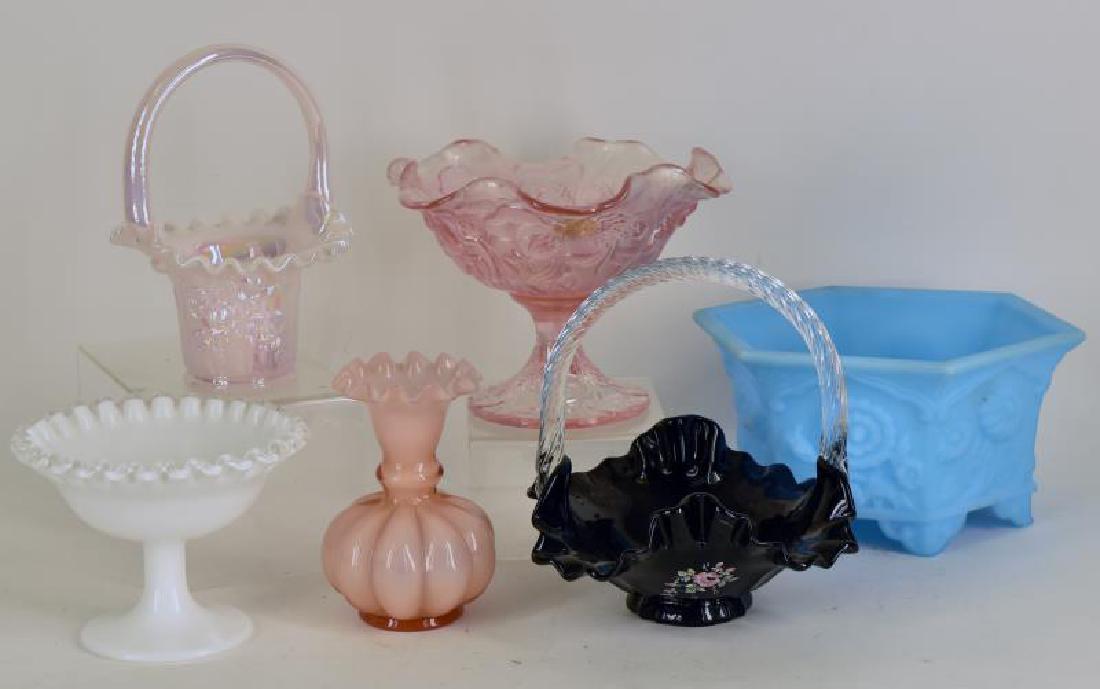 Collection Of Fenton Glassware (1 of 3)