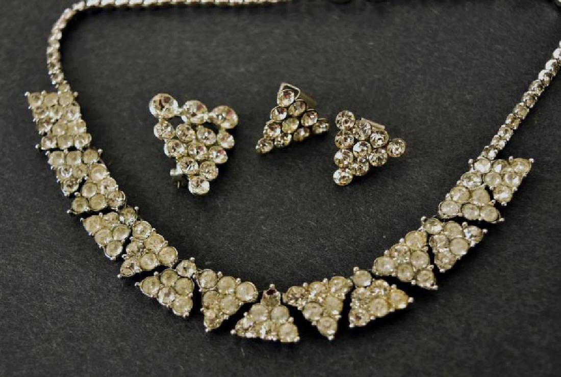 Demi-parure Rhinestone Set (1 of 1)