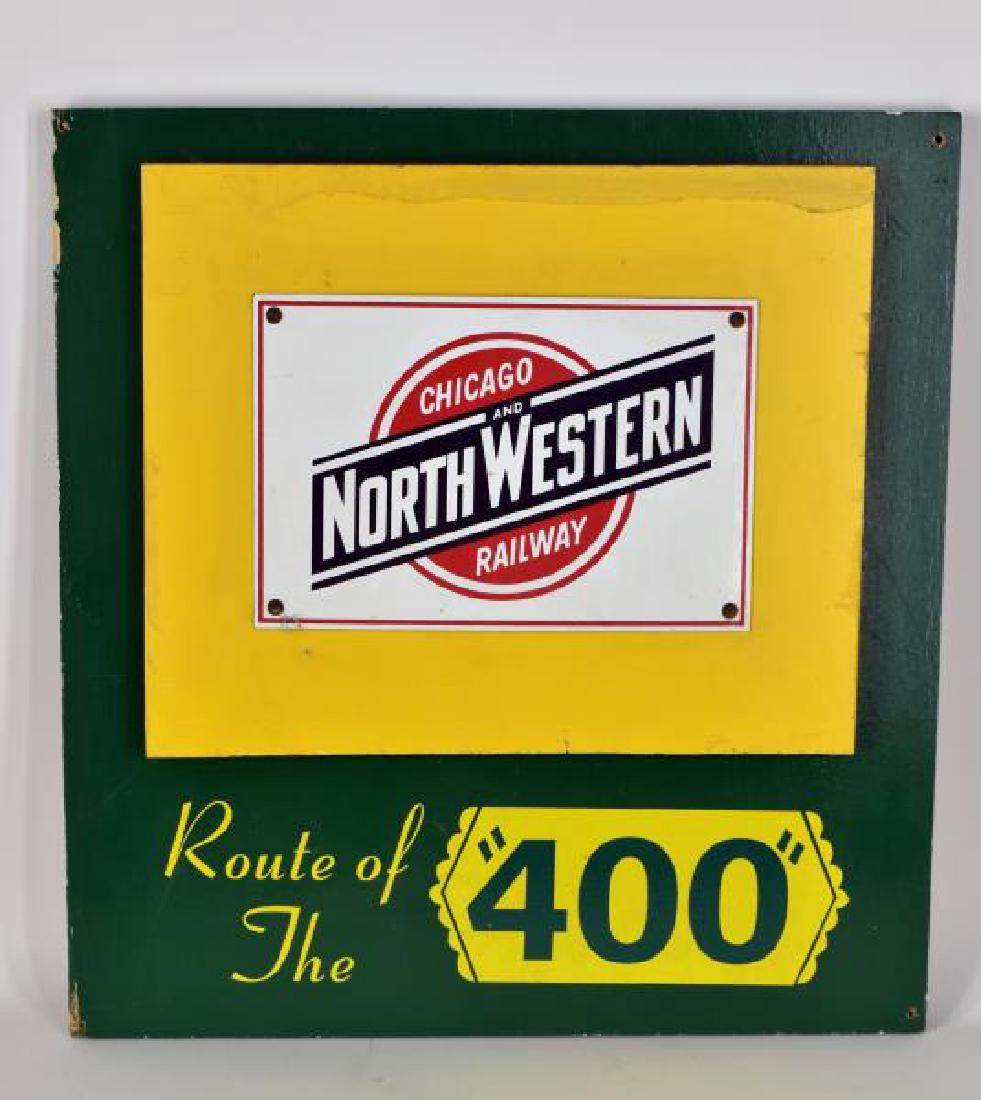 Northwestern Chicago Railway Sign (1 of 1)
