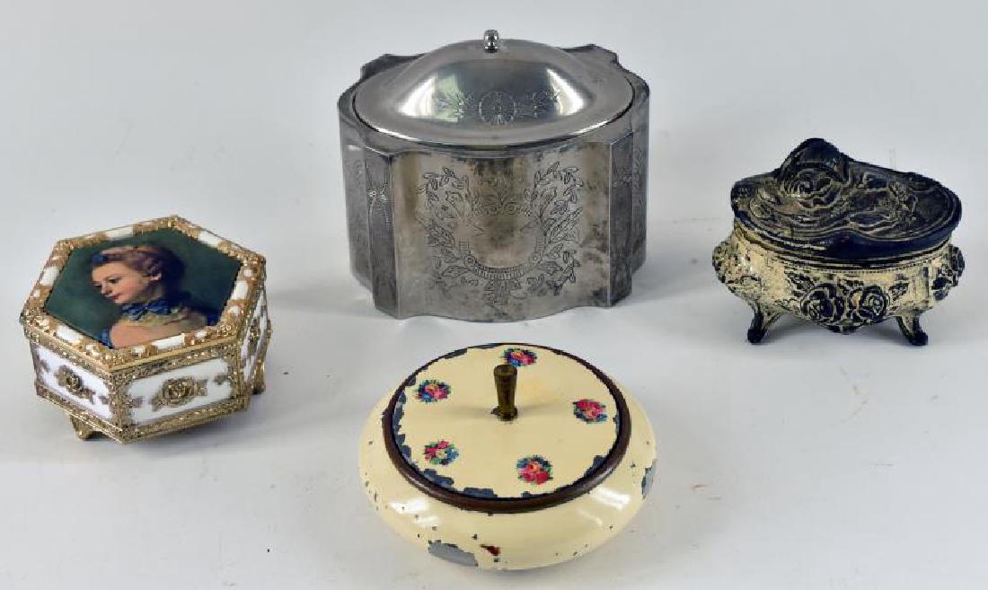 Collection Of Vintage Dresser Boxes (1 of 1)