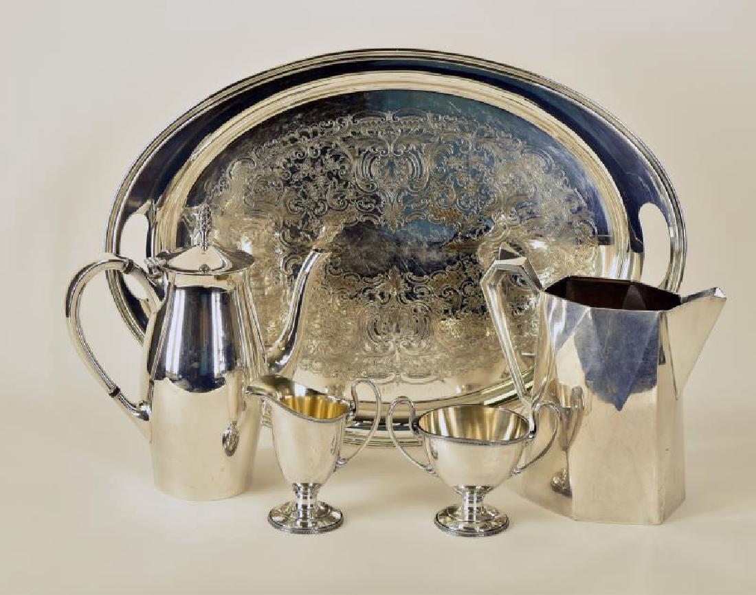 Collection Of Silver Plated Table Articles (1 of 1)