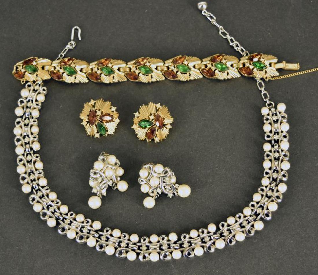Vintage Trifari Demi-parure Sets (1 of 1)