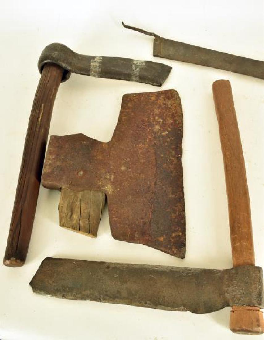 Group Of Hand Forged Primitive Tools (1 of 2)