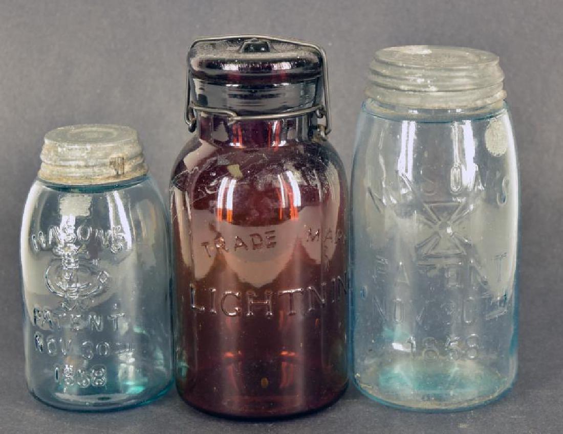 Vintage Embossed Canning Jars (1 of 1)