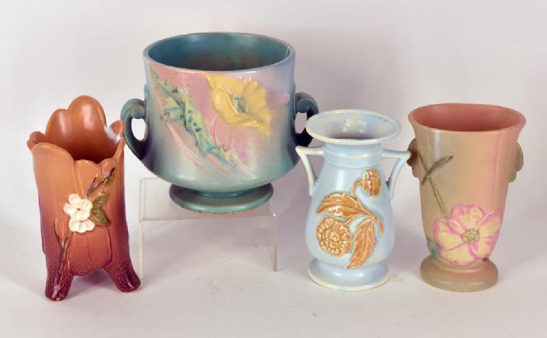 Collection Of Weller Flower Vases (1 of 1)