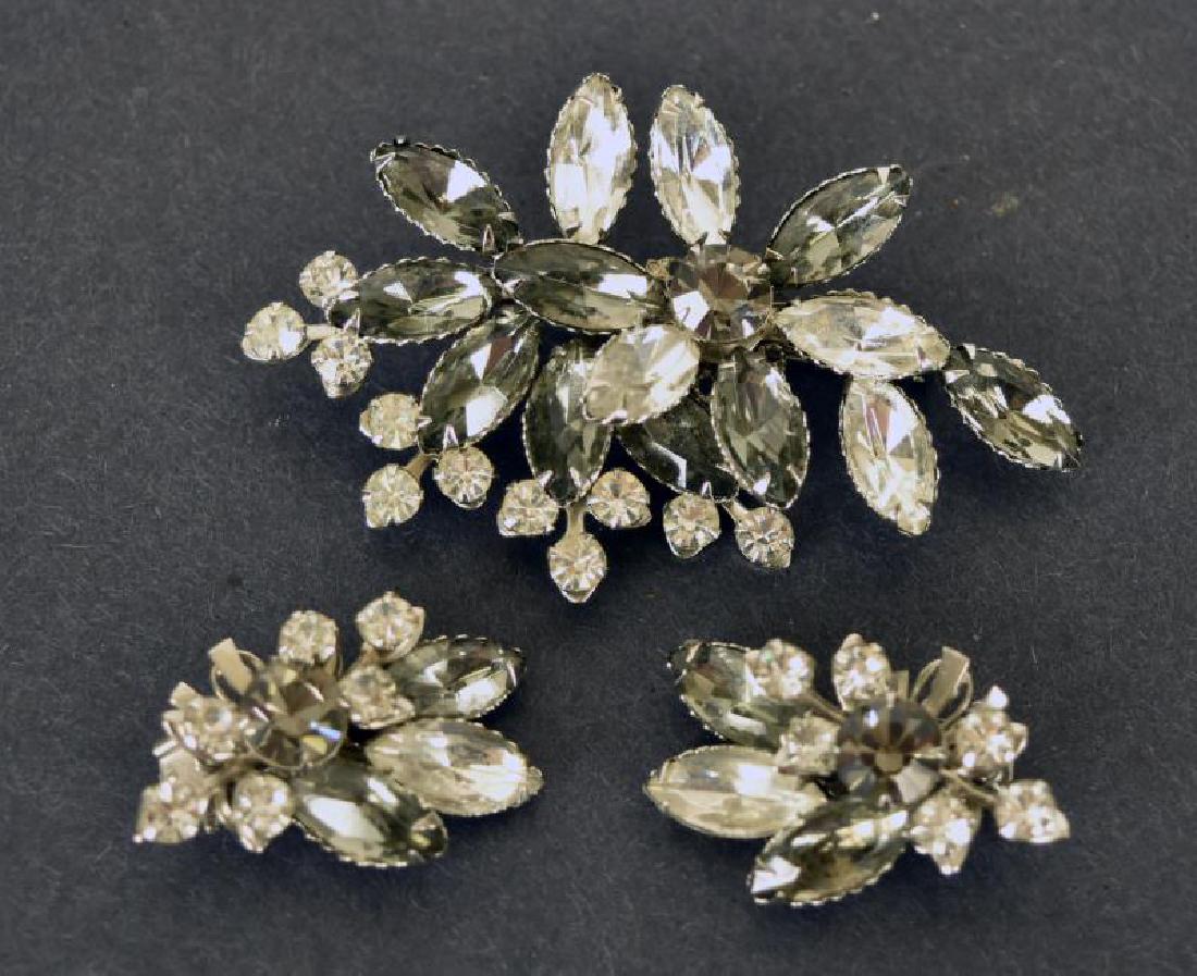 Vintage Demi-parure Rhinestone Set (1 of 1)