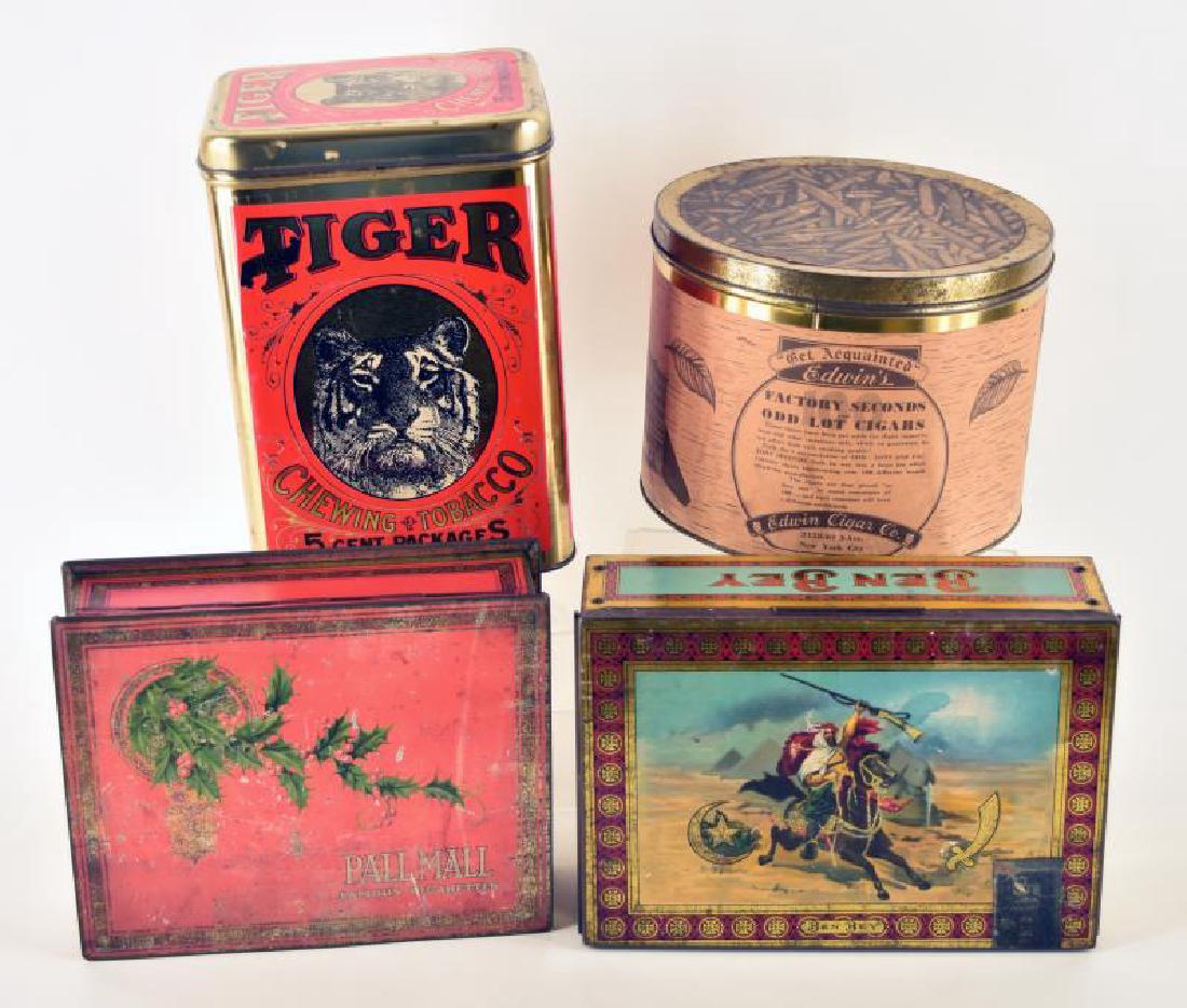 Collection Of Four Tobacco Tins (1 of 2)