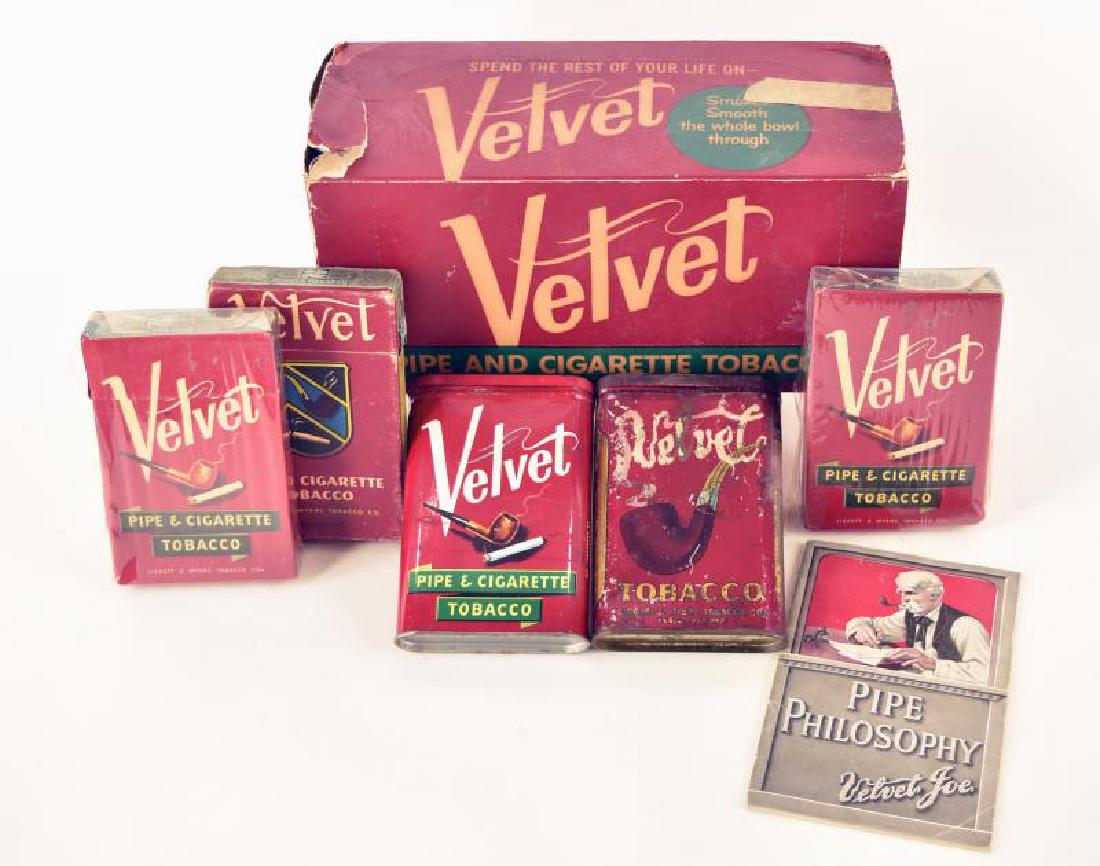 Group Of Velvet Tobacco Pocket Tins (1 of 1)
