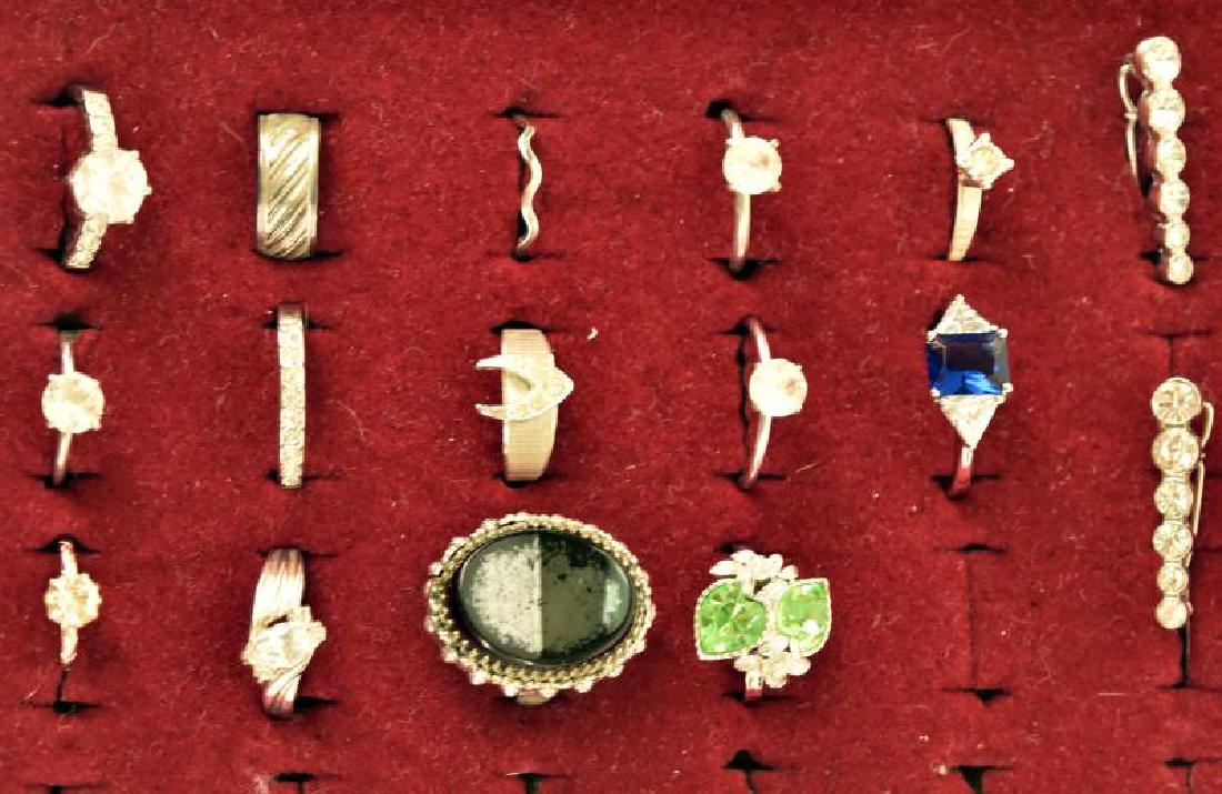 Collection Of Rhinestone Rings (1 of 1)