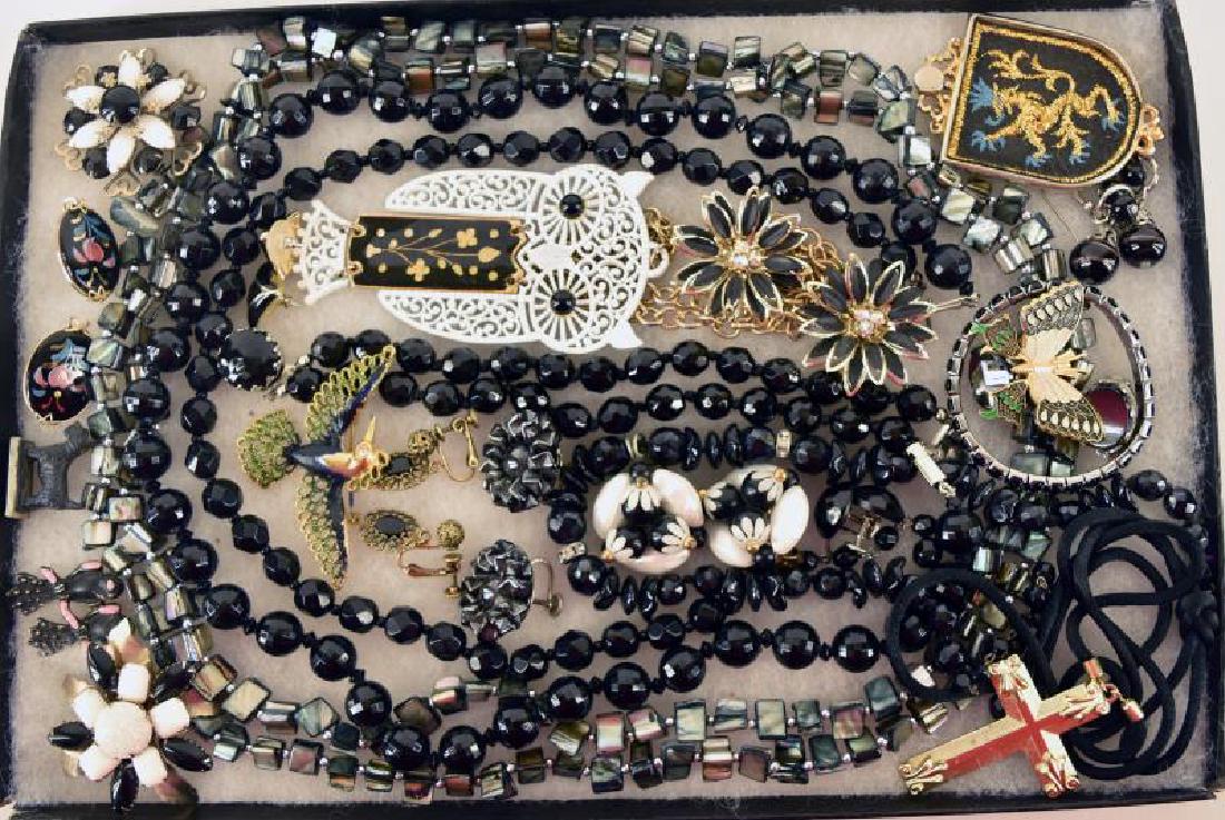 Collection Of Black Jewelry (1 of 1)
