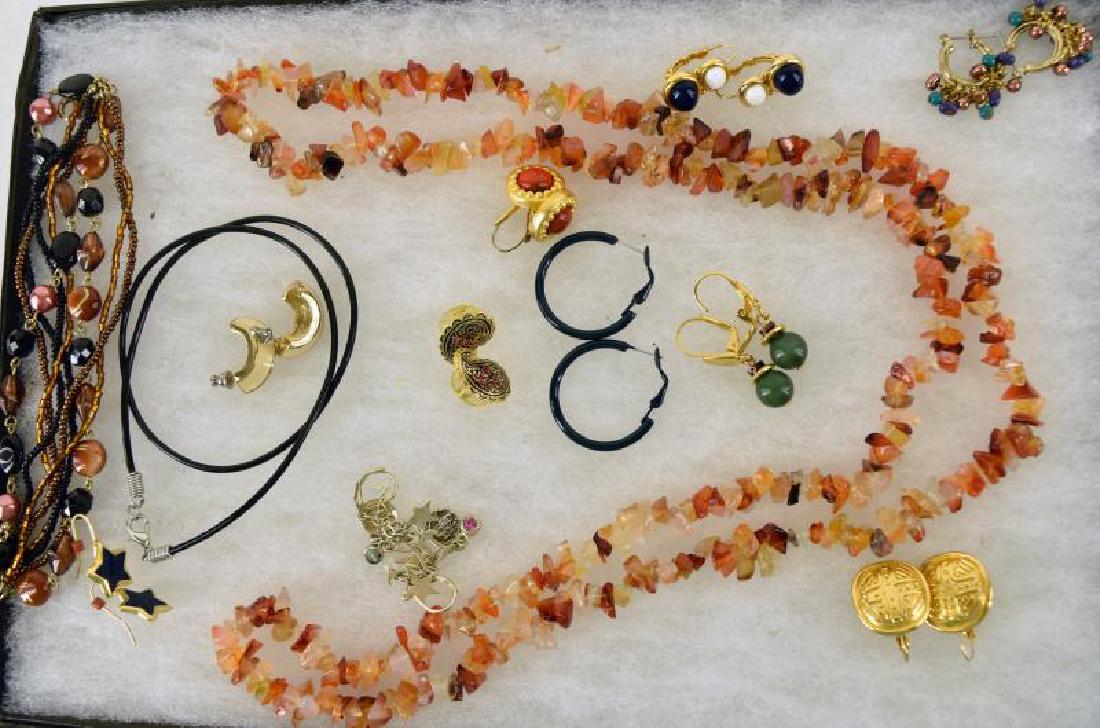 Group Of Goldtone & Stone Jewelry (1 of 1)