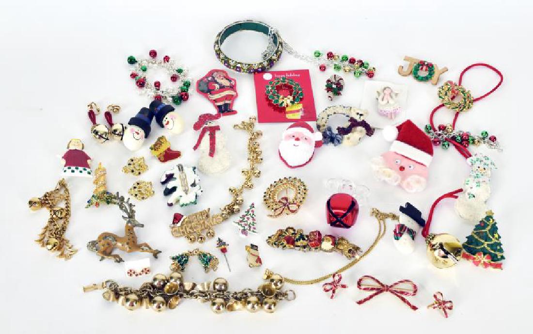 Large Collection Of Christmas Jewelry (1 of 3)