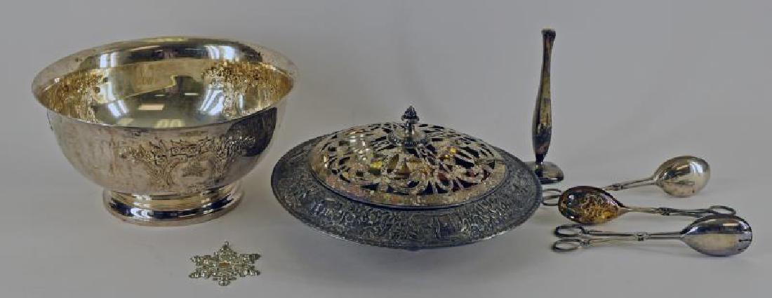 Group Of Silver Plate (1 of 3)