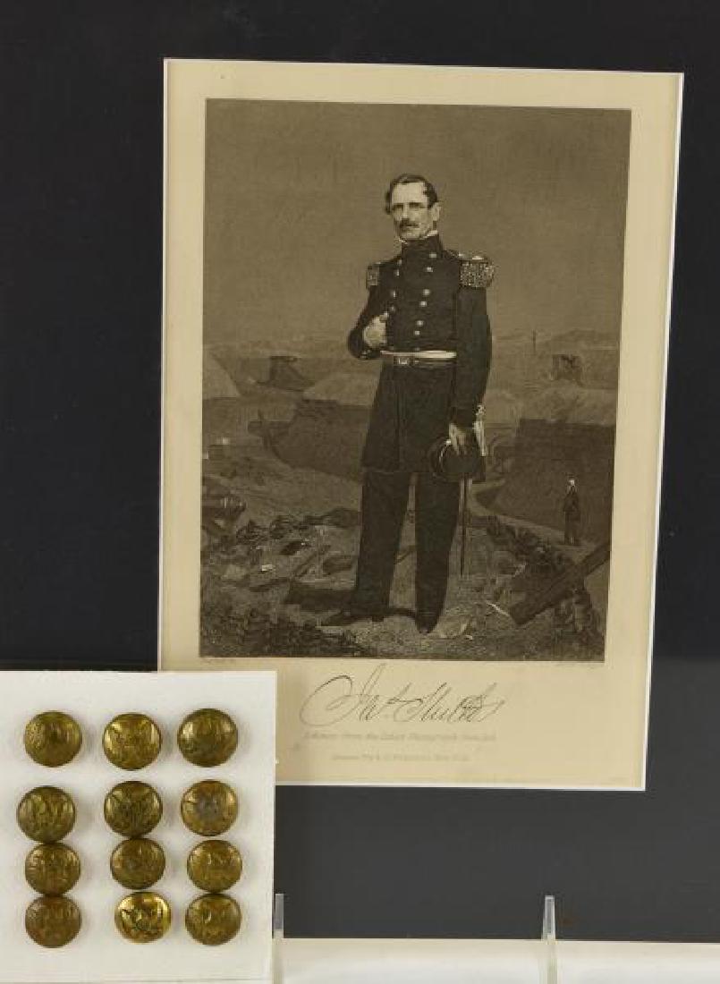 Civil War General Engraving (1 of 2)