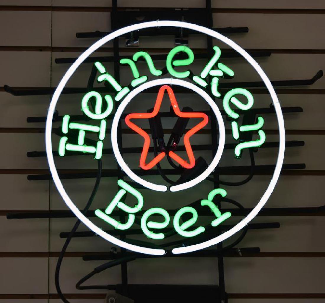 Heineken Beer Neon Sign (1 of 2)