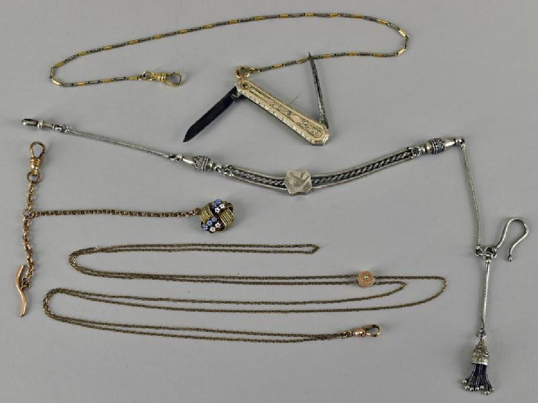 Group Of Victorian Watch Fobs (1 of 1)