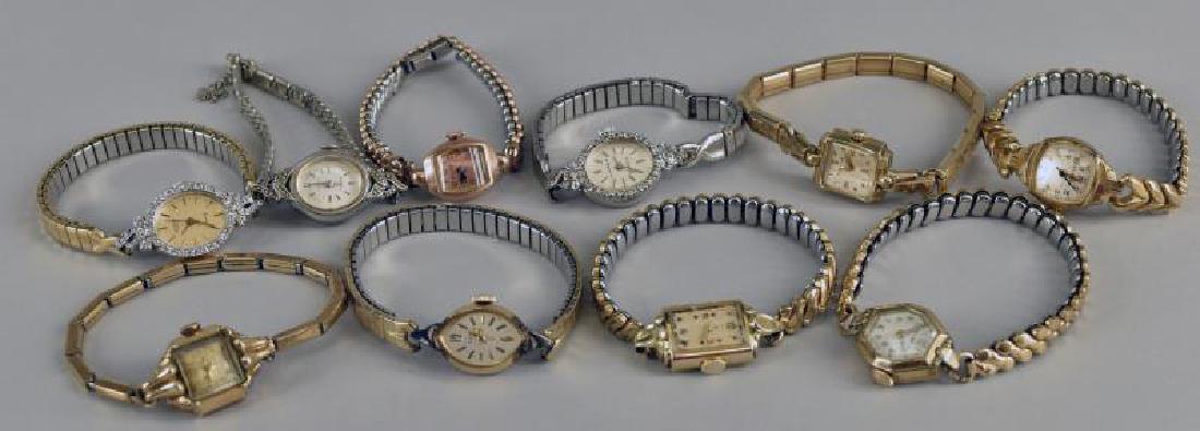 Collection Of Vintage Gold Filled Watches (1 of 1)