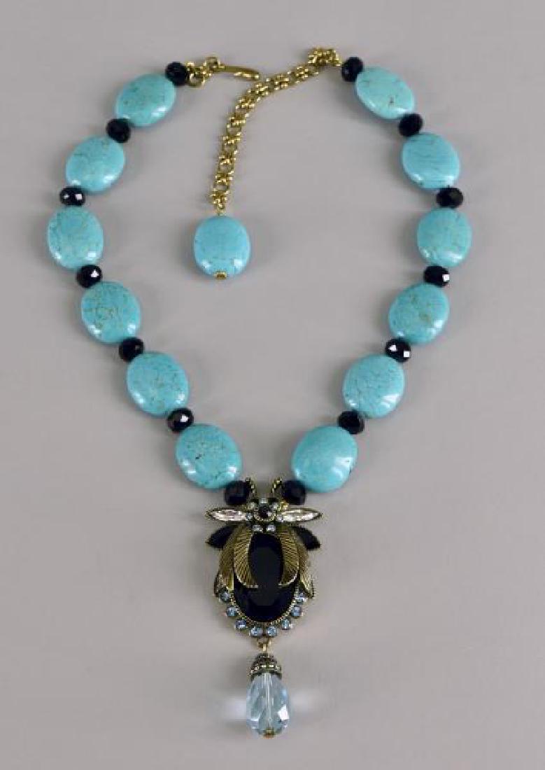 Heidi Daus Turquoise Necklace (1 of 3)